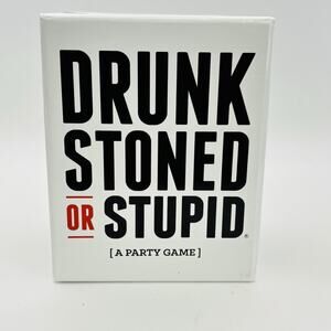 Drunk Stoned Or Stupid [A Party Game] Adult 17+ Card Game 2014 Complete Clean